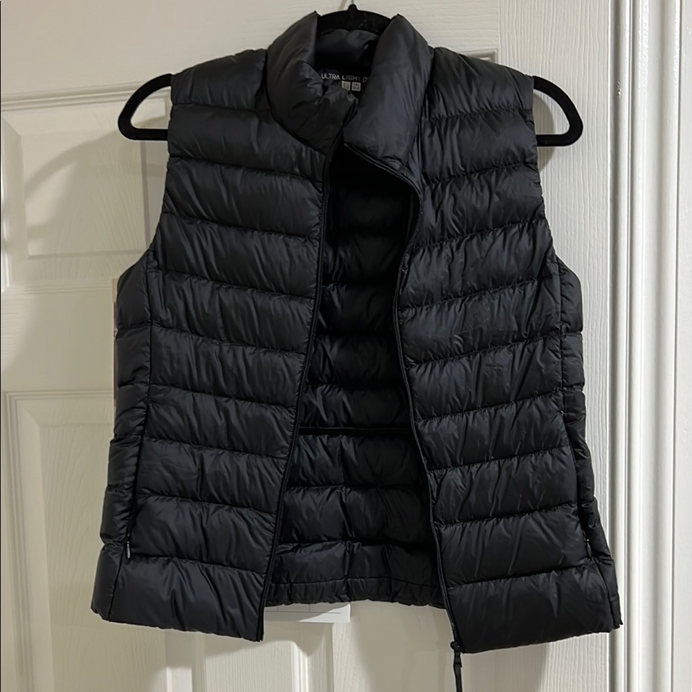 Black Quilted Women's Vest